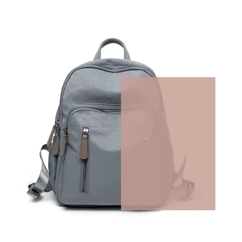Lightweight Nylon Oxford Cloth Travel Anti-theft Backpack