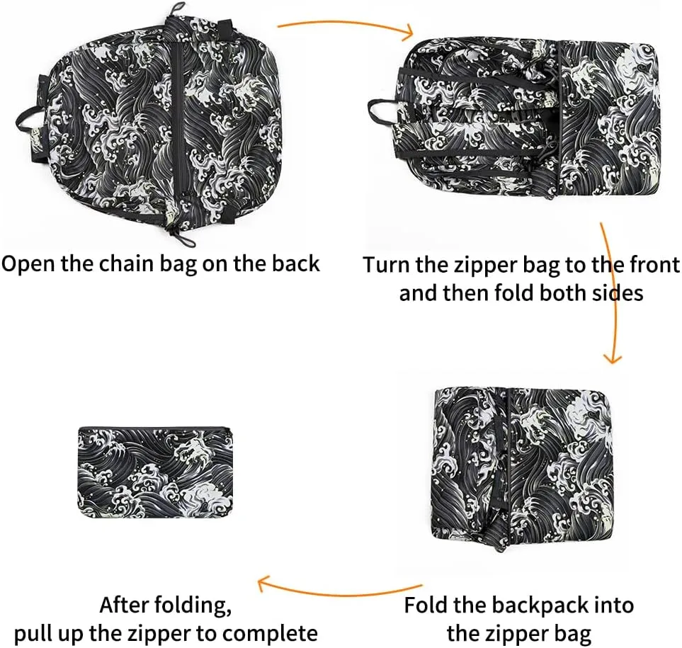 Lightweight Packable Foldable Backpack，Hiking backpack，Travel Backpack