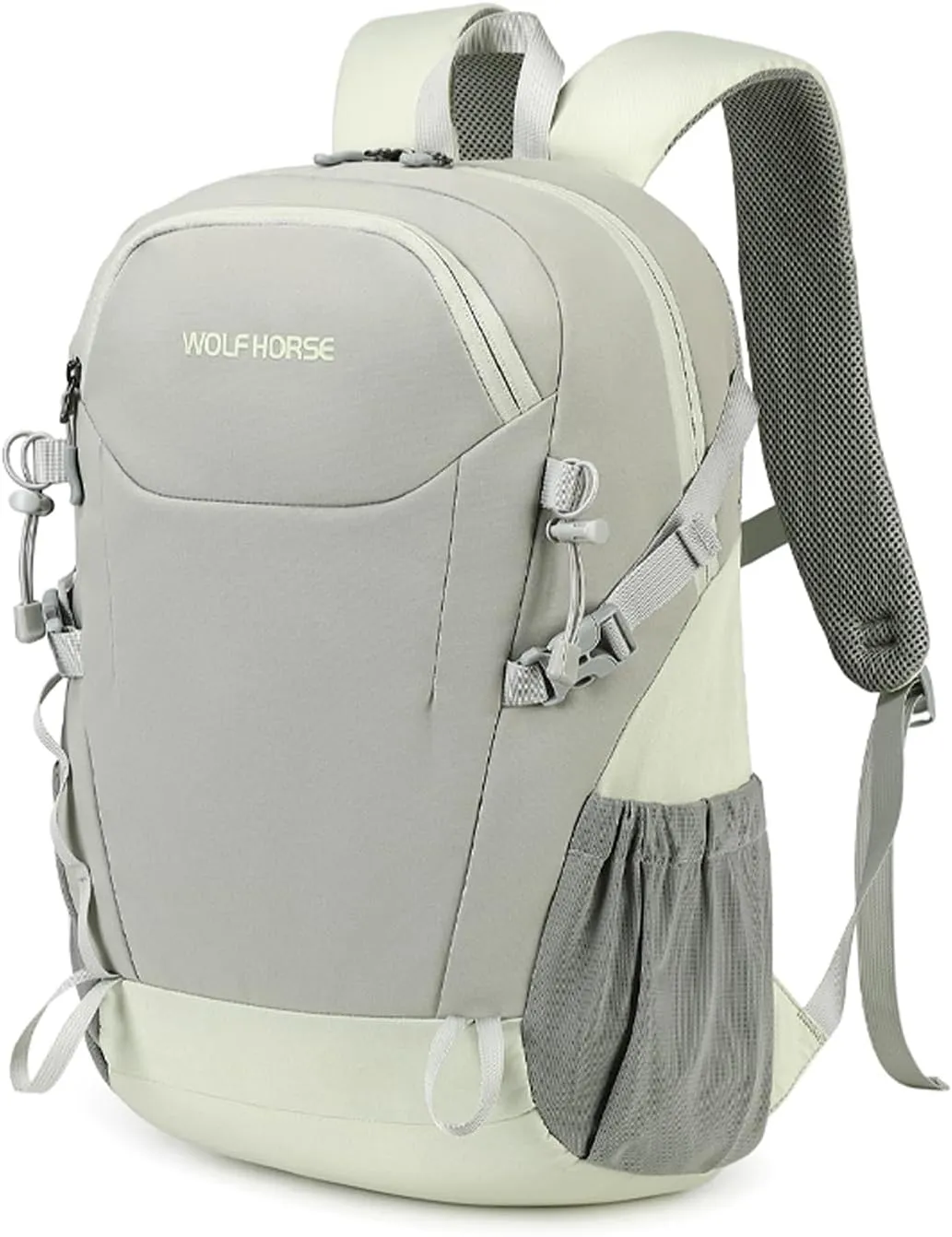 Lightweight Travel Backpack, Black And Gray, 23.5L Capacity (Light green-Gray),For Men And Women