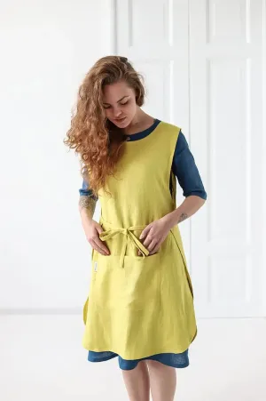 Linen BBQ Apron