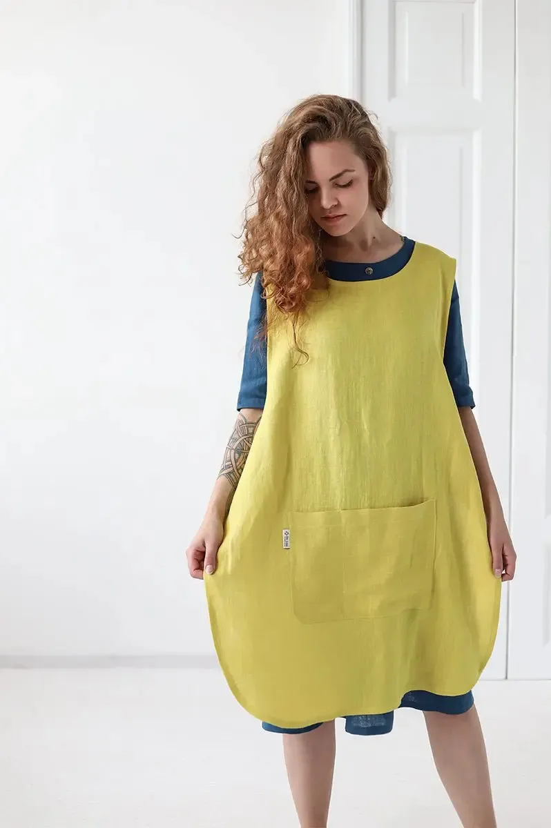 Linen BBQ Apron