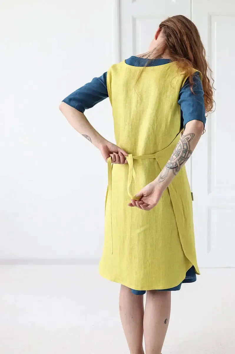Linen BBQ Apron
