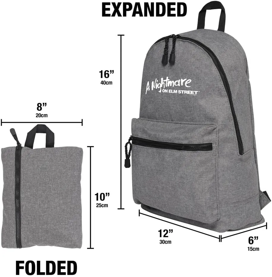 LOGOVISION A Nightmare On Elm Street Logo Lightweight Backpack for Work School Daily Use Packable for Travel