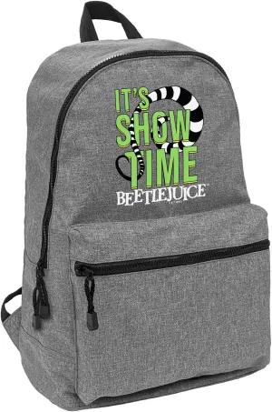 LOGOVISION Beetlejuice It'S Showtime Quote Lightweight Backpack for Work School Daily Use Packable for Travel