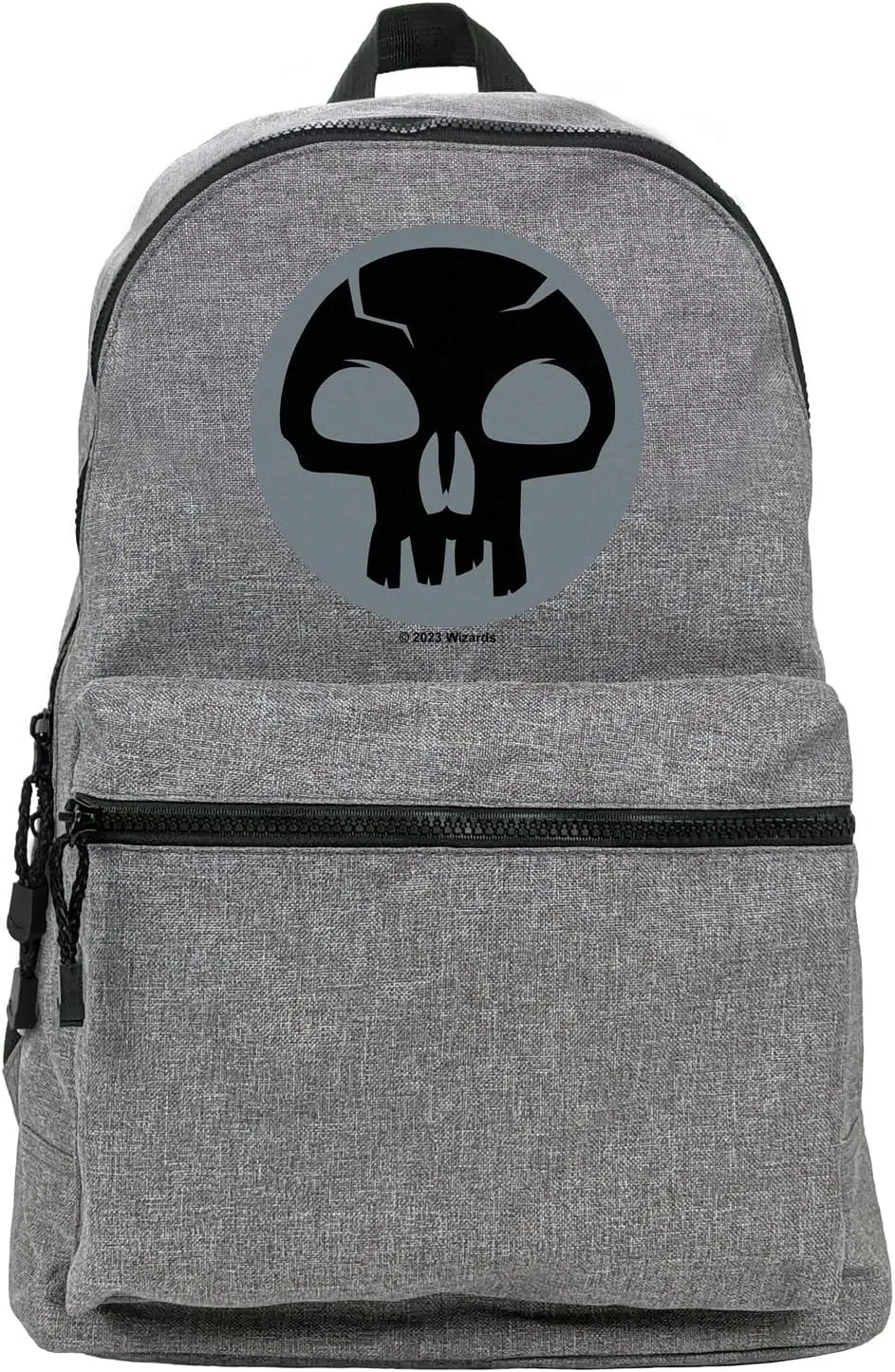LOGOVISION Magic The Gathering Black Mana Symbol Lightweight Backpack for Work School Daily Use Packable for Travel