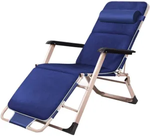 Lounger Folding Chair Recliner Folding Chair Office Chair Lunch Break Siesta Bed Home Chair Lazy Chair Garden Chair