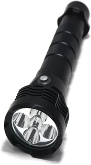 Lumen Dive Light 8000LM 5* XM-L2 LED Diving Flashlight Underwater 80 Meter Torch Waterproof Diver Portable Lantern High Bright Flashlight (Emitting Color : B Size : 1)