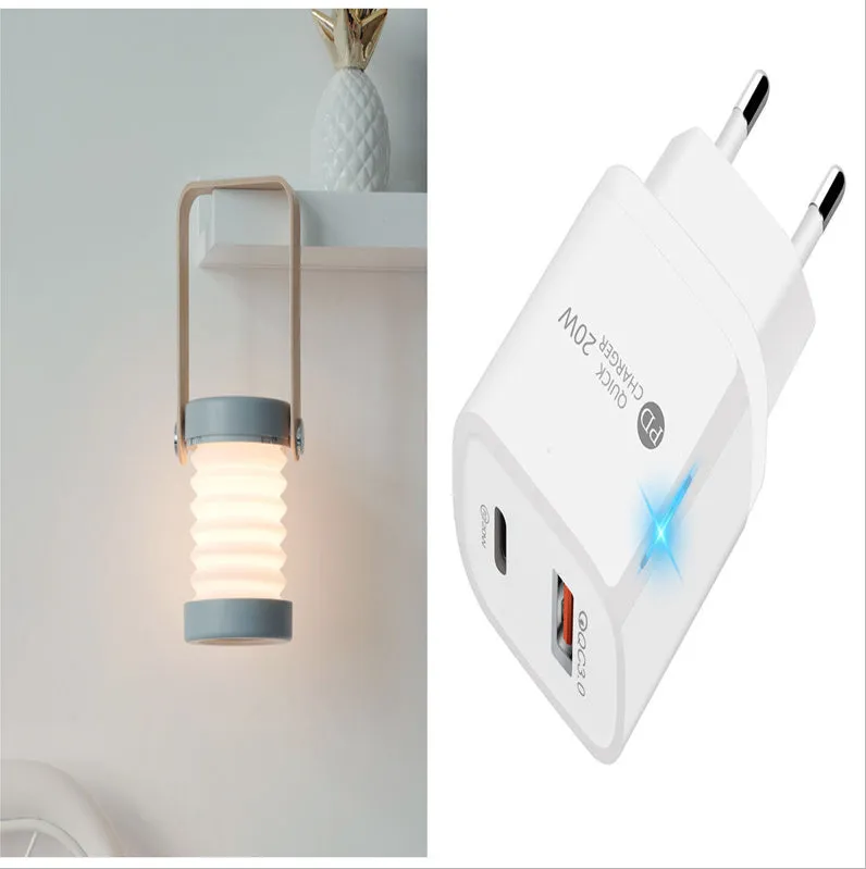 LumoLite Foldable Touch LED Night Lamp