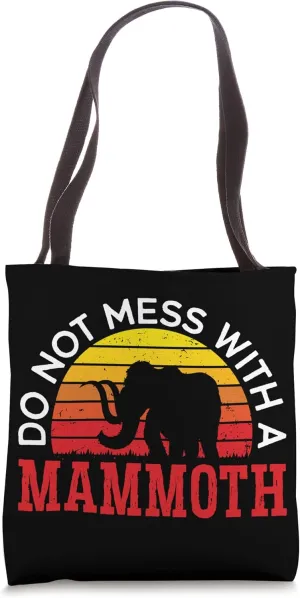 Mammoth Elephant Wildlife Extinct Animal Lover Tote Bag