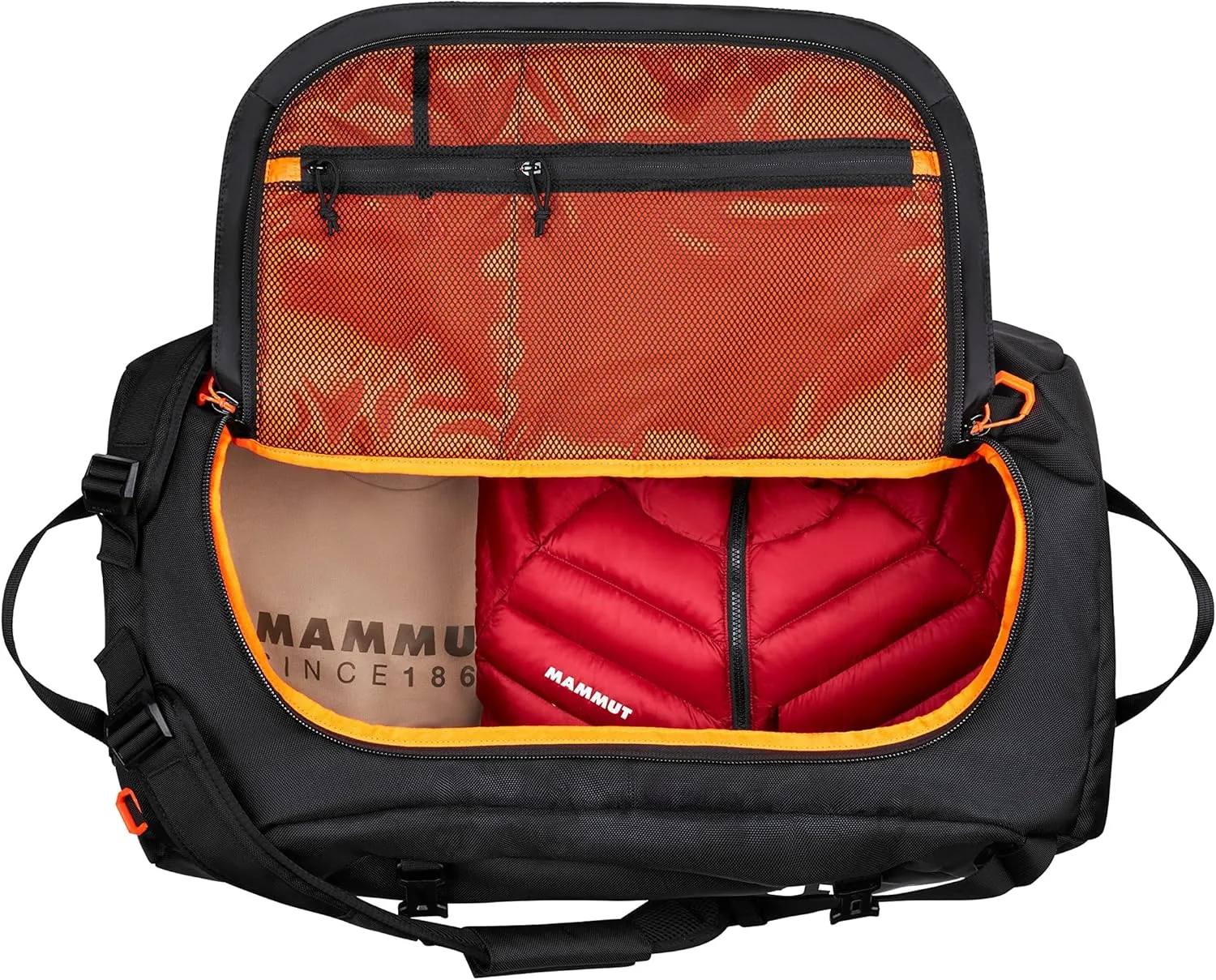 Mammut Unisex_Adult Backpack, Black, (90L) EU