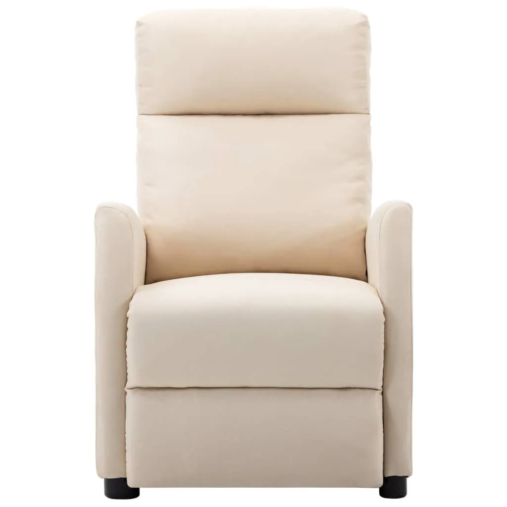 Massage Recliner Chair Electric Push Cozy Armchair for Elderly Fabric