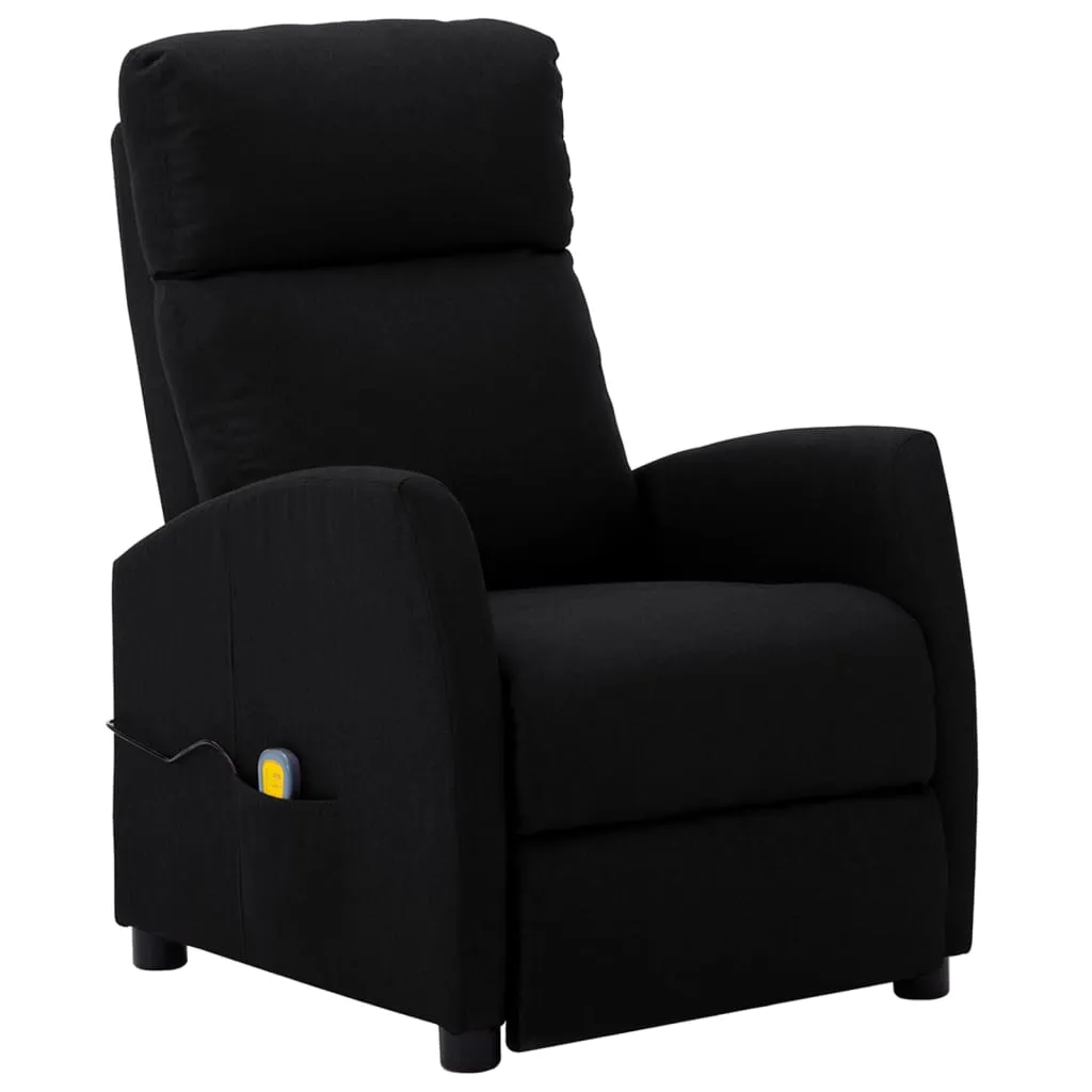 Massage Recliner Chair Electric Push Cozy Armchair for Elderly Fabric