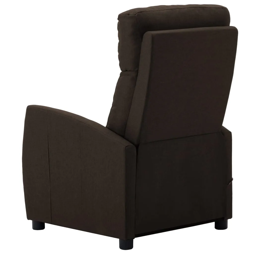 Massage Recliner Chair Electric Push Cozy Armchair for Elderly Fabric