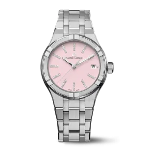 Maurice Lacroix Aikon Quartz Colours Edition Ladies Pink Dial Watch