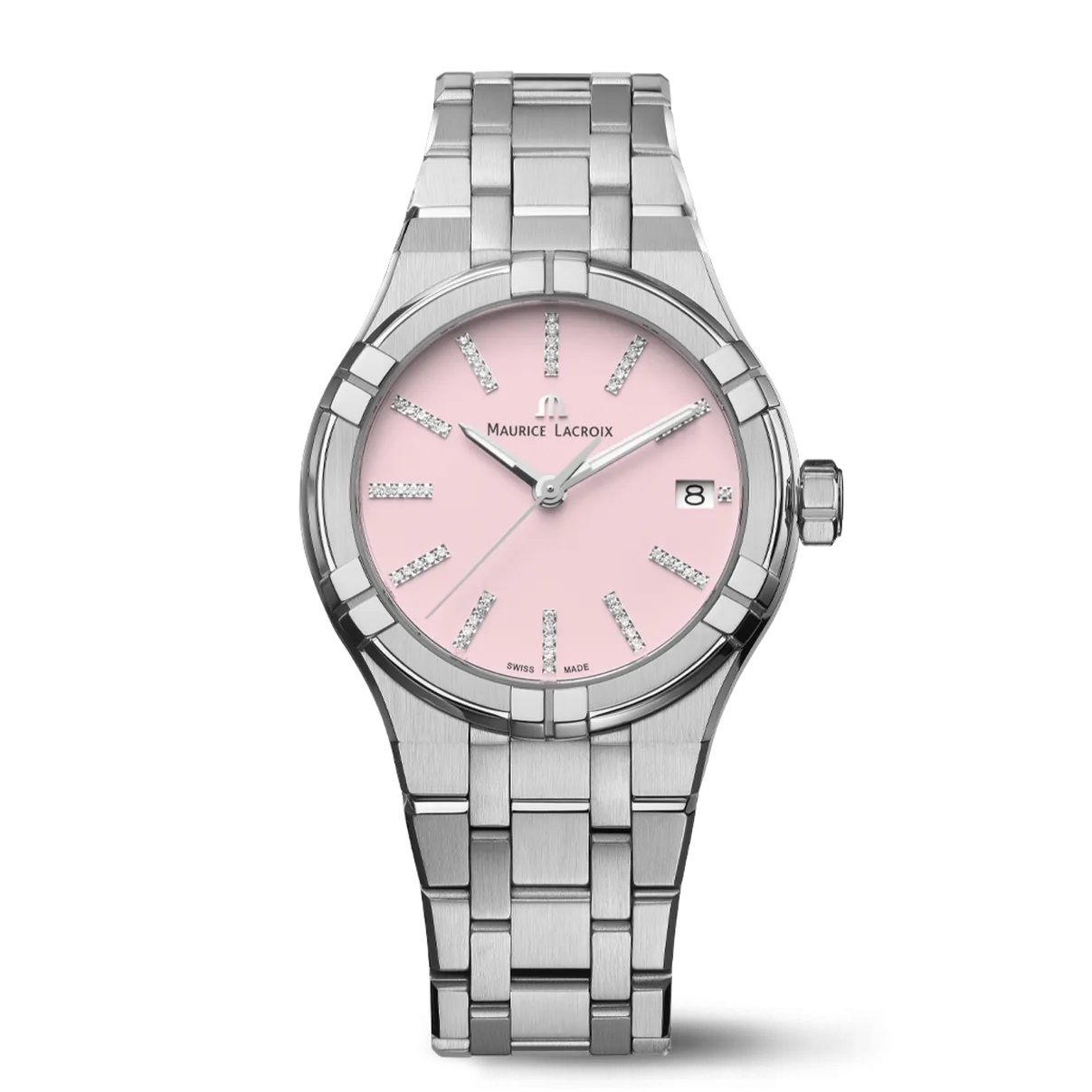 Maurice Lacroix Aikon Quartz Colours Edition Ladies Pink Dial Watch