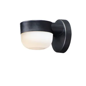 Maxim 51116FTBK 8w LED Small Outdoor Globe Wall Lantern