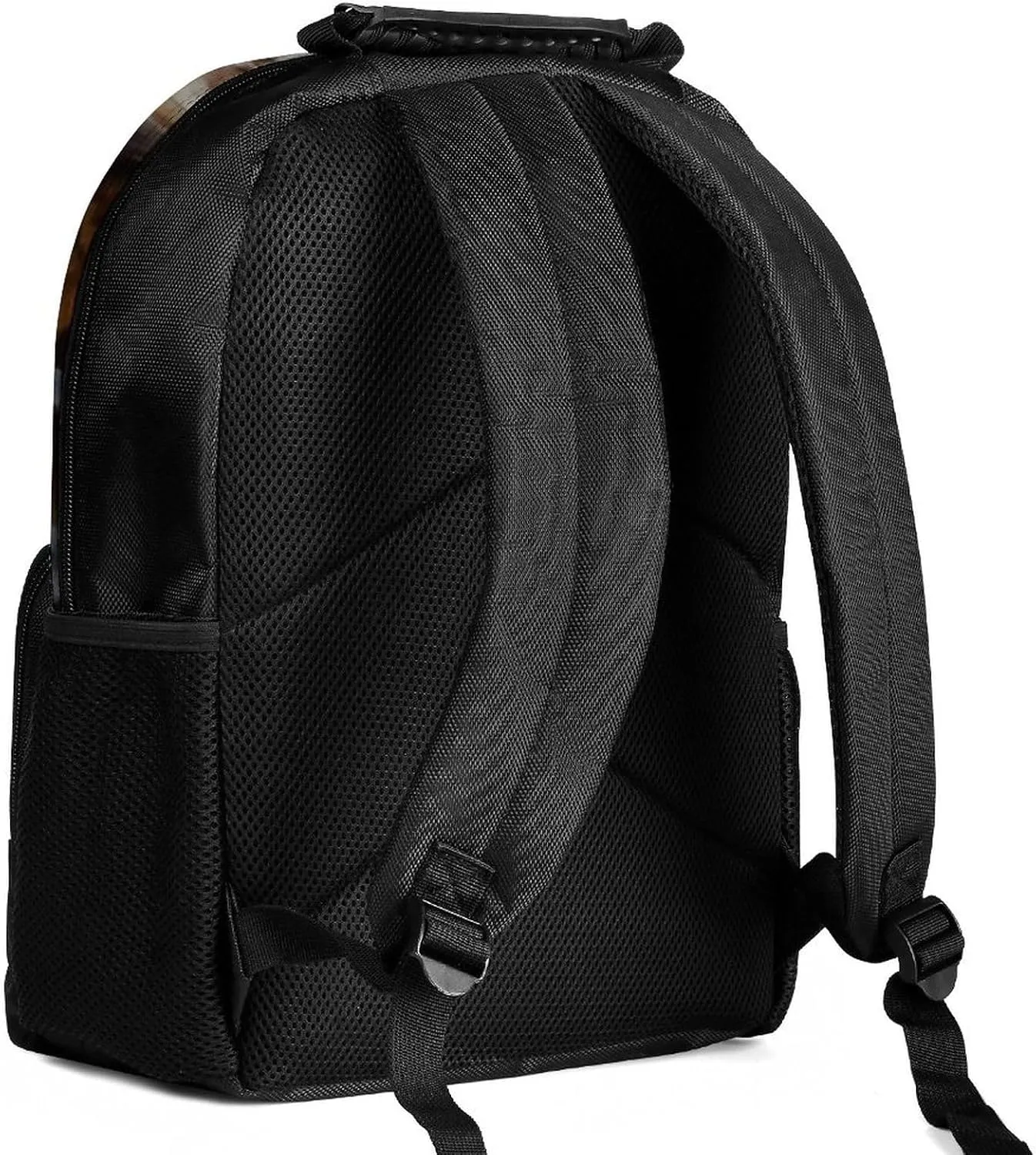 Men & Women Lightweight Camo Elk Deer Withered Branches Casual Daypack Large Capacity Bookbag With Adjustable Shoulder Straps for Gym Business Bicycle