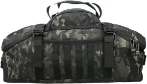 Men Army Sport Gym Bag Military Tactical Waterproof Backpack Camping Backpacks Sports Travel Bags, 40l Black Camo
