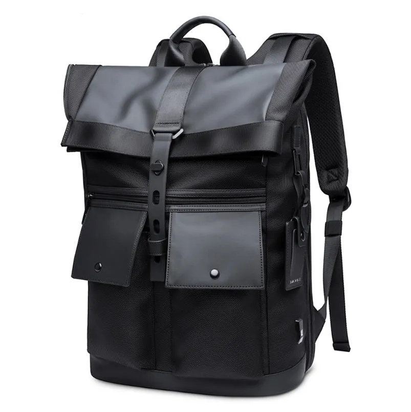 Men's Anti-Theft Travel Laptop Backpack with USB Charging – Waterproof Business Bag