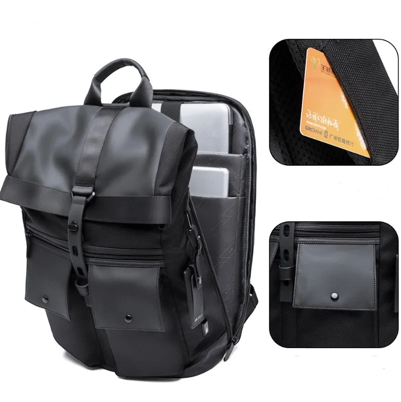 Men's Anti-Theft Travel Laptop Backpack with USB Charging – Waterproof Business Bag