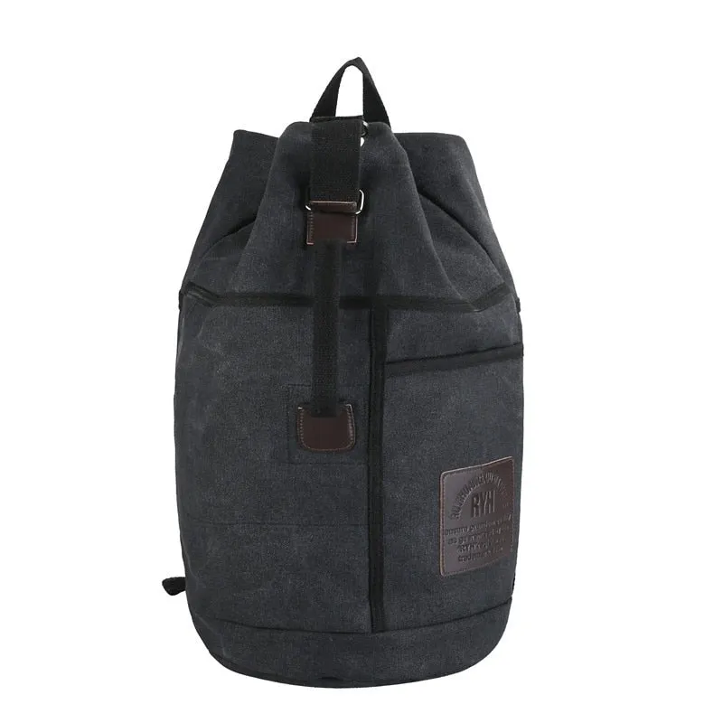 Mens Bag Outdoor Sports Duffle Bag Rucksack Tactical Canvas Backpack School Bag