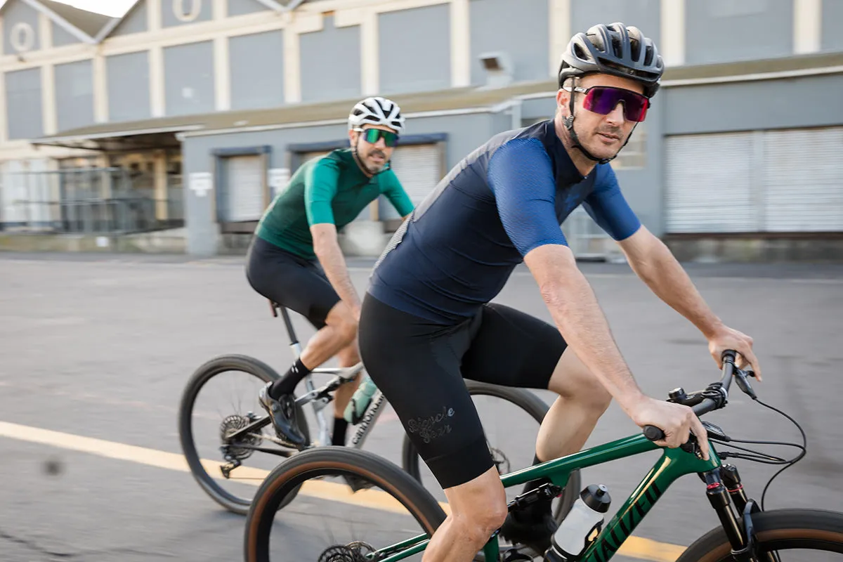 Mens Cycling Jersey - Midnight Blue