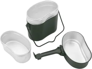 Mess Tin Multifunctional Military Mess Kit Non Slip Lunch Box for Camping and Outdoor Activities