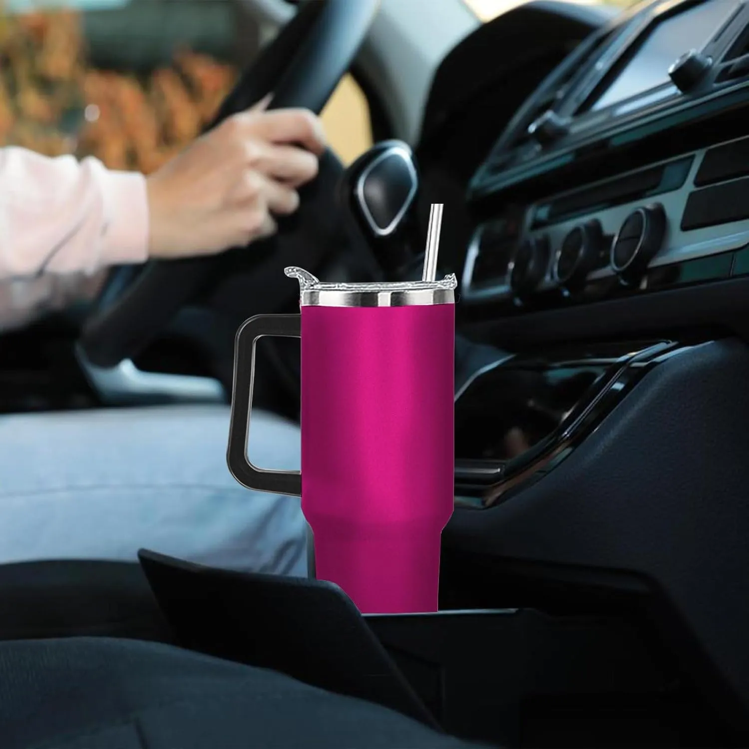 Mess With The Crabo You Get The Stabo Tumbler 40oz Tumbler with Handle Insulated Stainless Tumbler with Lids and Straws funny Gift for Women