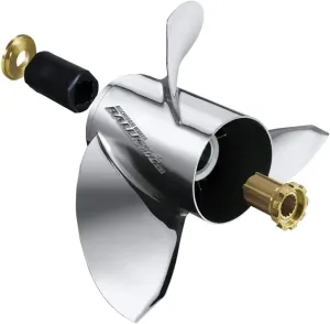 Michigan Wheel 933213 Ballistic D-Series 3-Blade Stainless Steel Propeller - RH, 10-1/8" Diameter x 13" Pitch