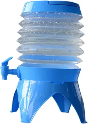 Milisten Portable Water Jug with Spigot Outdoor Water Tank Collapsible Camping Bucket