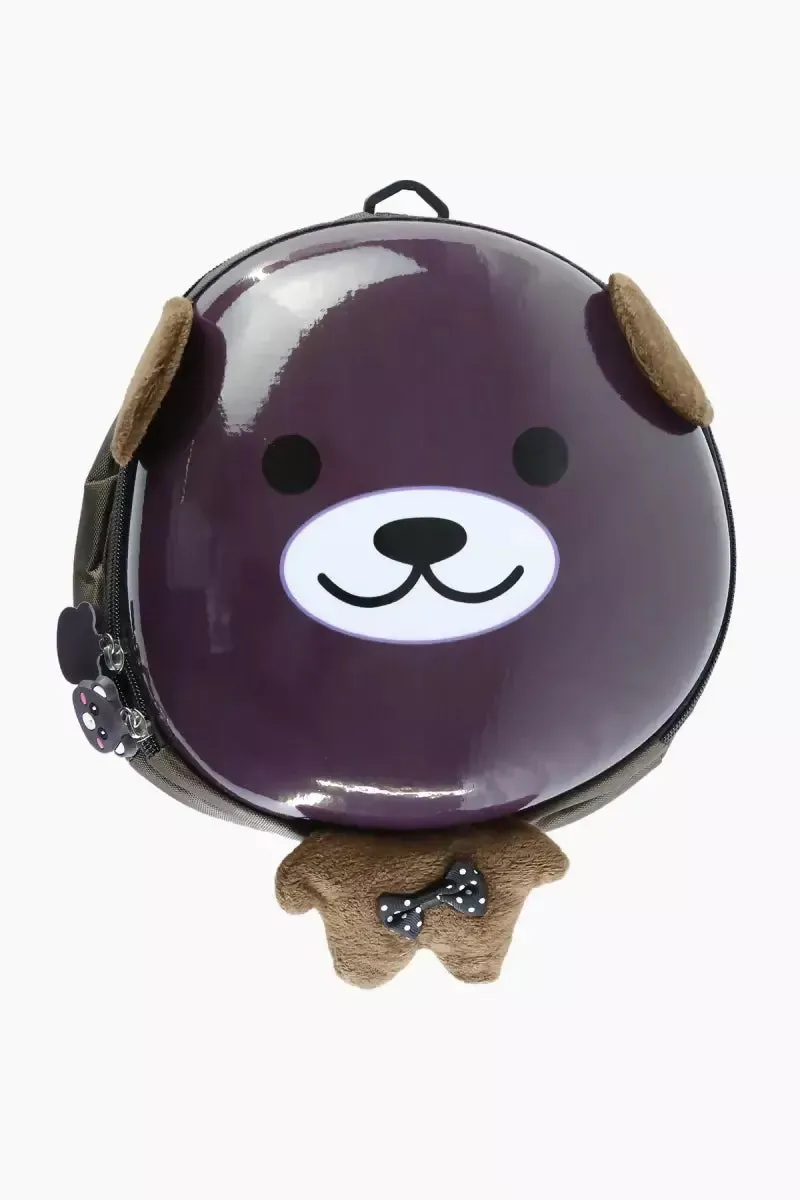 Mini Lightweight Kindergarten Cartoon Backpack For Kids - Dark Brown