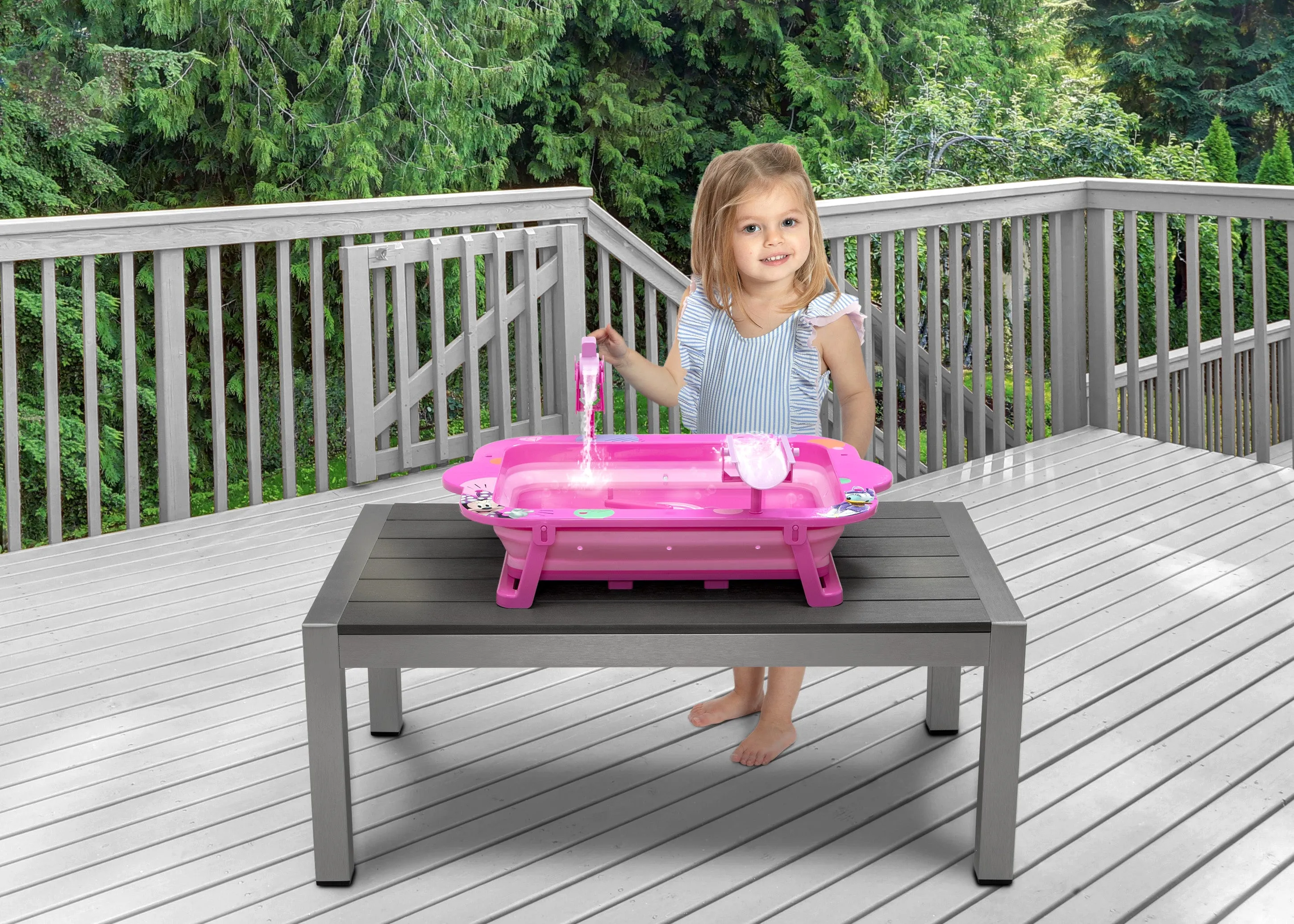 Minnie Mouse Water Activity Table - Collapsible & Portable