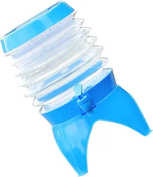 Mipcase Collapsible Water Storage Bucket Portable Drink Dispenser 18l Large Capacity Sturdy Material Foldable Design for Camping Hiking Car Emergency Use