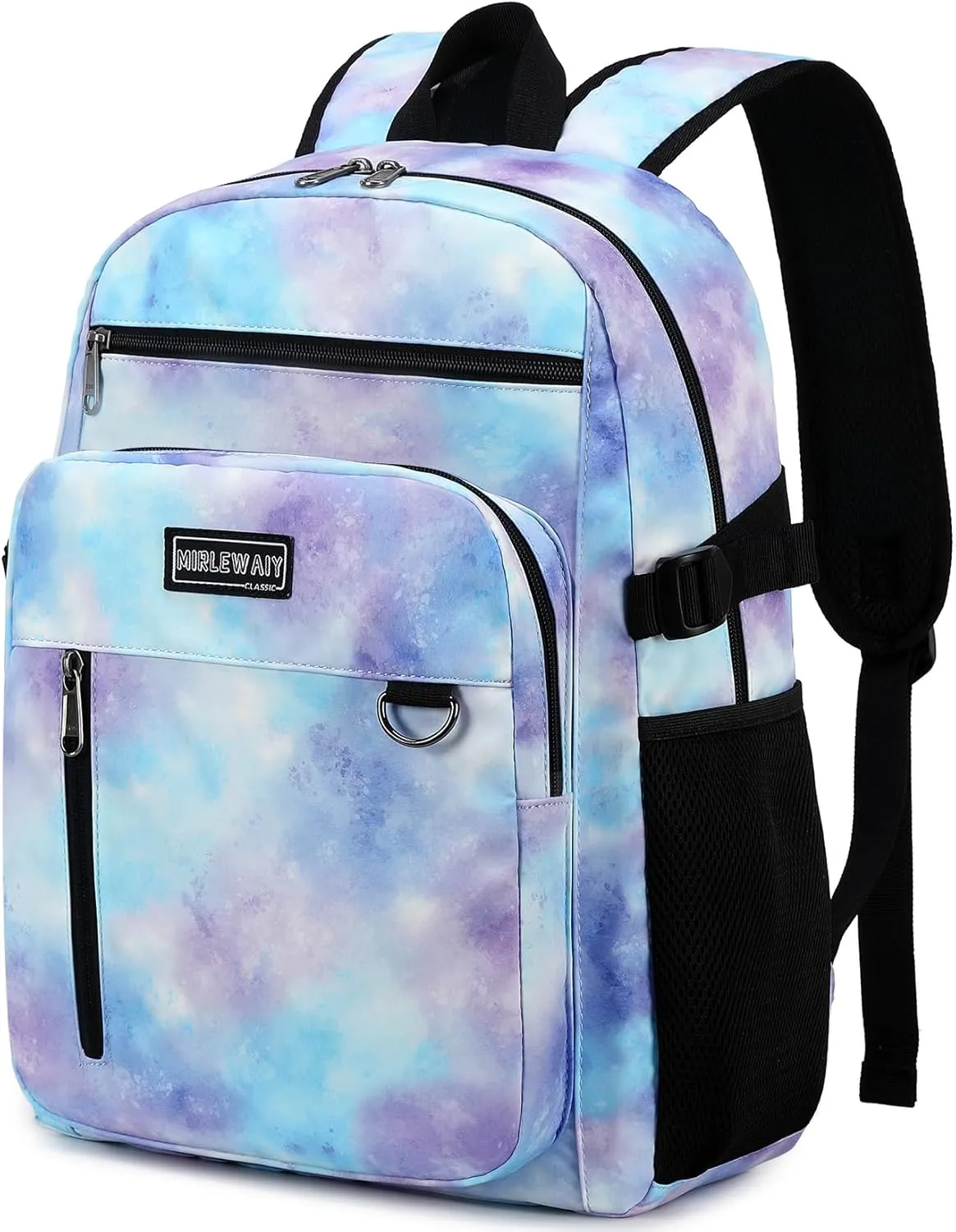 MIRLEWAIY Classical School Backpack Lightweight Bookbag Casual Daypack Travel Work Bag For Teenagers College Girls boys