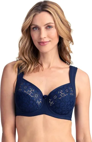 Miss Mary of Sweden Cotton Bloom Women's Underwire Comfort Bra