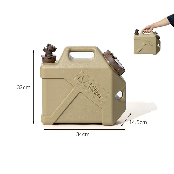 Mobi Garden Mu Ze Portable Bucket 10L - Grey