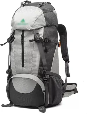 Mountaineering backpack hiking camping backpack large capacity mountaineering bag men 50L/60L(A,60L)