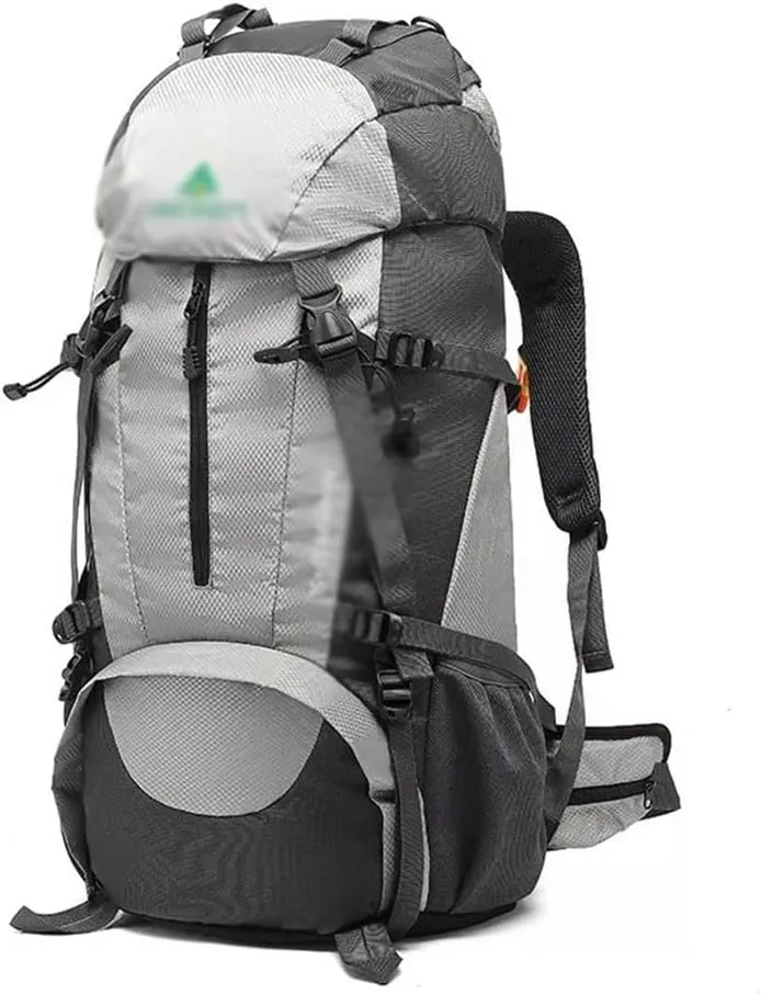 Mountaineering backpack hiking camping backpack large capacity mountaineering bag men 50L/60L(A,60L)