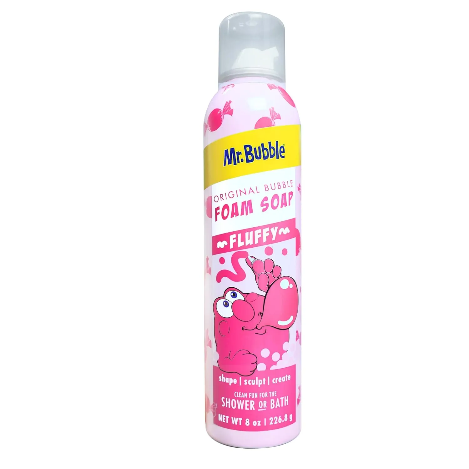 Mr. Bubble Original Foam Soap, Bubblegum Scent, 8 OZ, pack of 5