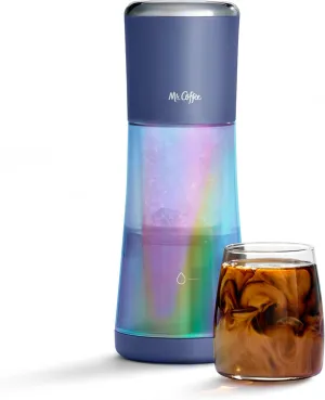 Mr. Coffee® Express Cold Brew Coffee Maker, 10-Minute Cold Brew Coffee Machine, Indigo