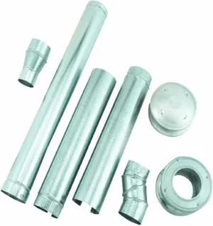 Mr. Heater 4 Inch Horizontal Vent Kit for Big Maxx MHU45LP, MHU45NG, MHU75LP and MHU75NG Unit Heaters #F102845