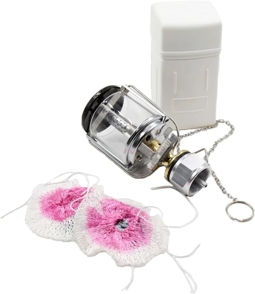 Multi-Functional Outdoor Gas Lantern Camping Propane Lantern Light and Compact Waterproof Portable Gas Lamp