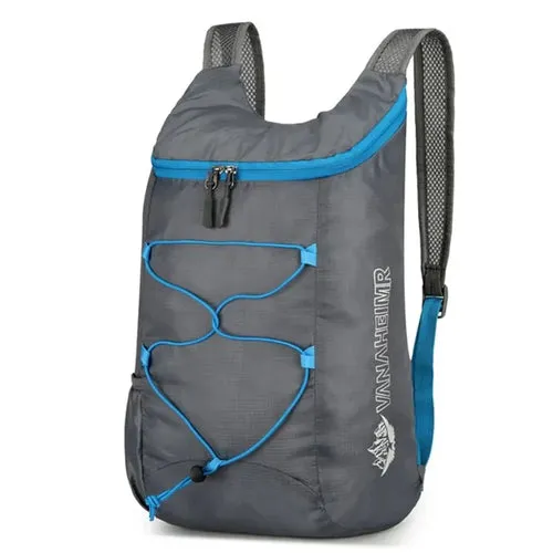 Multifunctional Outdoor Folding Backpack High Density Lightweight