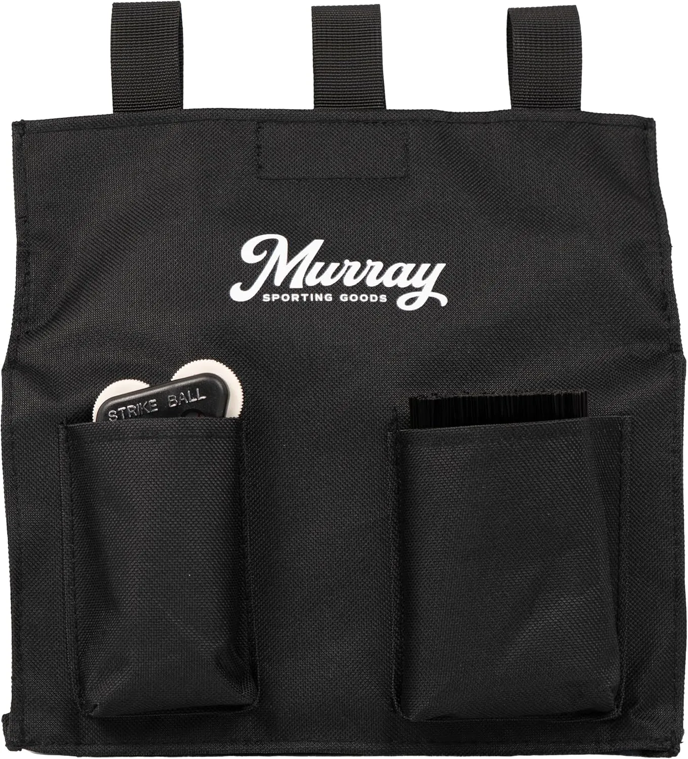 Murray Sporting Goods Baseball/Softball Umpire Accessory Kit - Umpire Bag, Home Plate Brush, Indicator Clicker