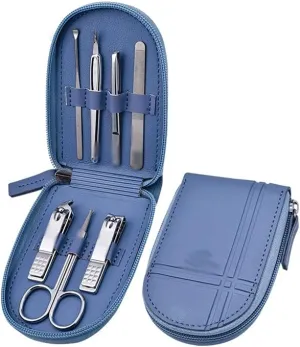 Nail Care Kit Nail Clippers Set 7 Pieces Durable Stainless Steel Professional Manicure Pedicure Tools Kit for Women and Men Pedicure Set