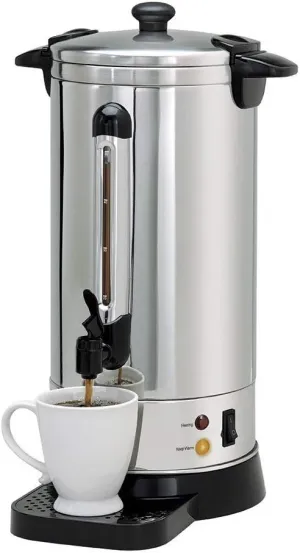NESCO CU-50, Professional Coffee Urn, 50 Cups, Stainless Steel