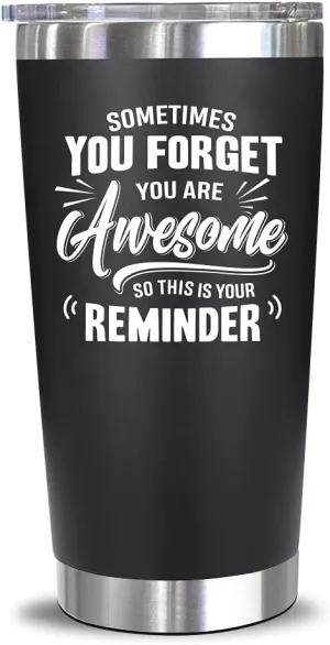 NewEleven Gifts For Him, Men - Gift For Men, Women, Dad, Husband, Friend - Thank You Gifts, Appreciation Gift, Graduation Presents For Men, Nurse, Teacher, Boss, Coworker - 20 Oz Tumbler