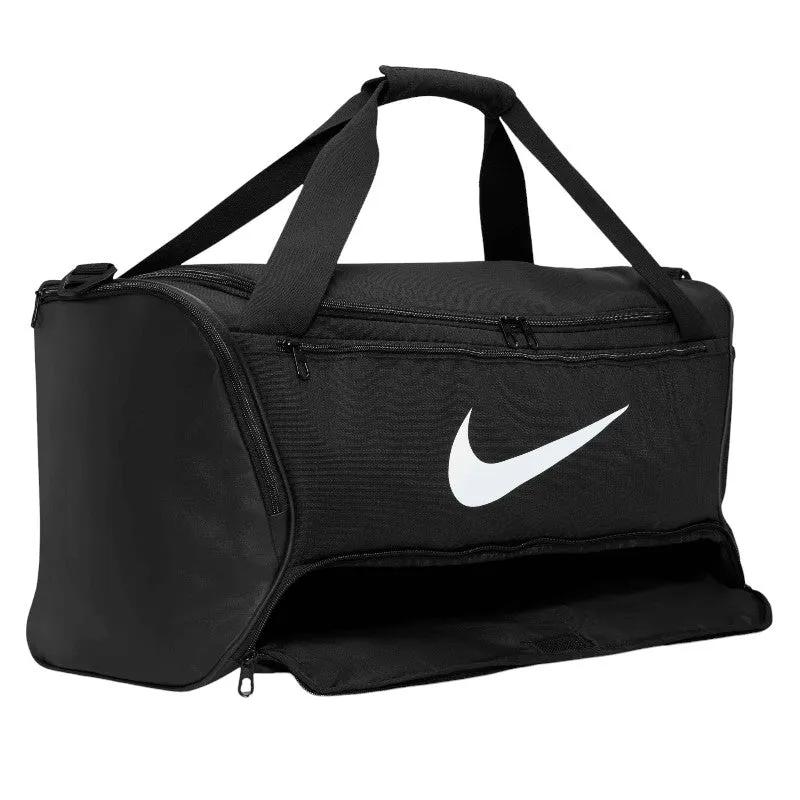 Nike Brasilia 9.5 Training Duffel Bag 60L - Black/Black/White
