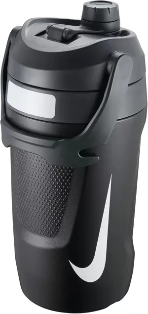 Nike HY8011 Fuel Jug, 64 oz (1,893 ml), Black/Smokeless Charcoal/White