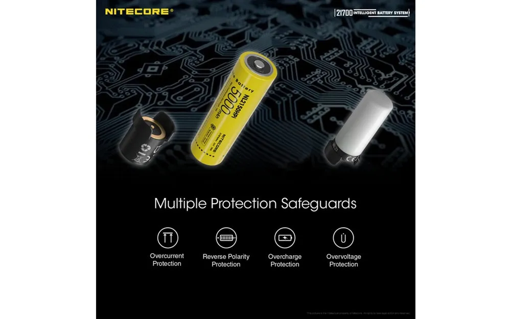 Nitecore Intelligent 21700 Battery System - MPB21 Kit: Lantern, Dual Function Battery Charger